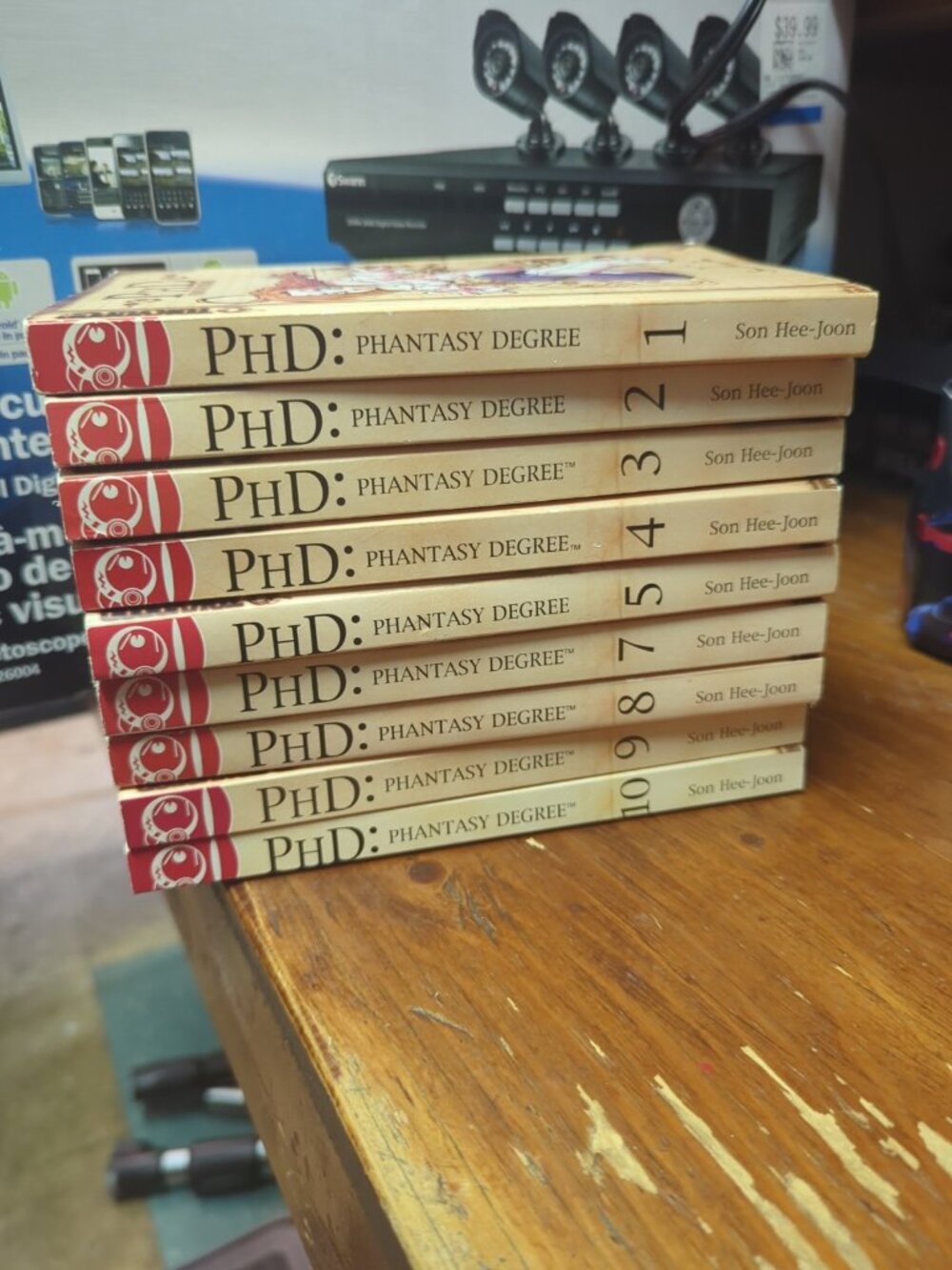 PhD Phantasy Degree Full Set Volumes 1-10 Son Hee-Joon Manga - Missing #6